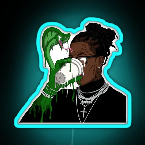 Young Thug RGB Neon Sign