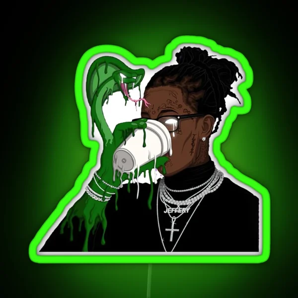 Young Thug RGB Neon Sign