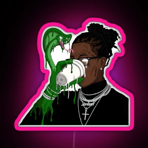 Young Thug RGB Neon Sign