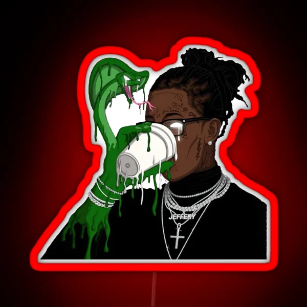 Young Thug RGB Neon Sign