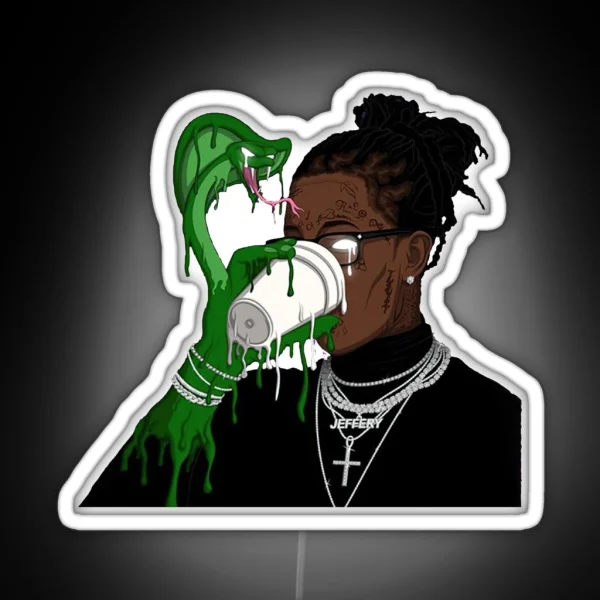 Young Thug RGB Neon Sign