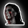 RGB Neon Sign with Young Thug Slime Season 3 Design