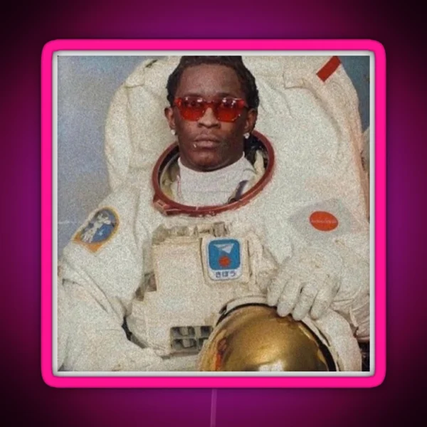 Young Thugstronaut RGB Neon Sign