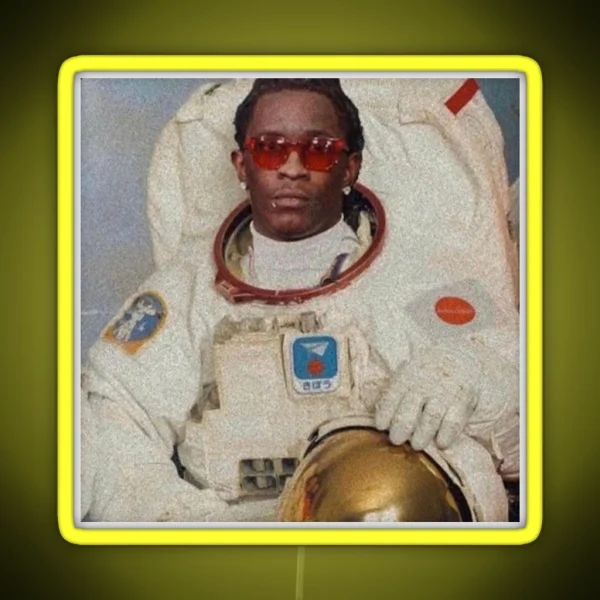 Young Thugstronaut RGB Neon Sign