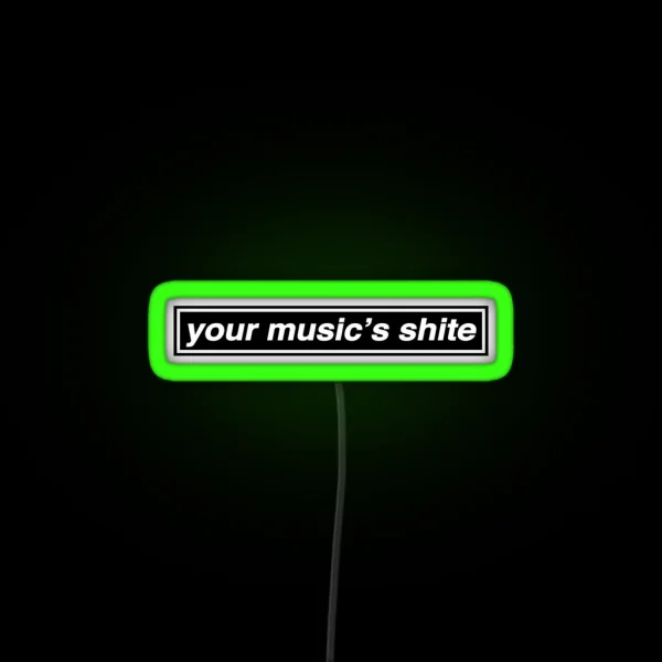 Your Music S Shite Married With Children RGB Neon Sign