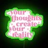 Neon Sign with Vibrant RGB Colors for Mindful Home Decor