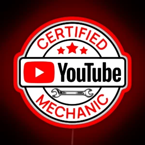 Youtube Certified RGB Neon Sign