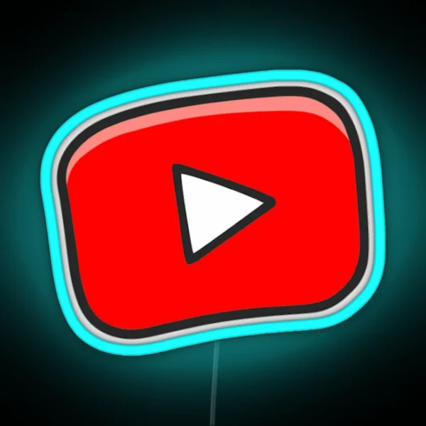 Youtube RGB Neon Sign