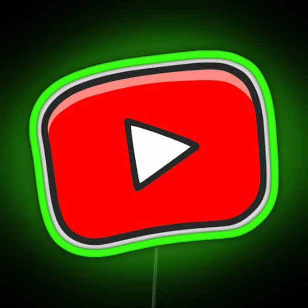 Youtube RGB Neon Sign