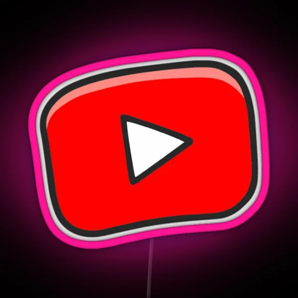 Youtube RGB Neon Sign