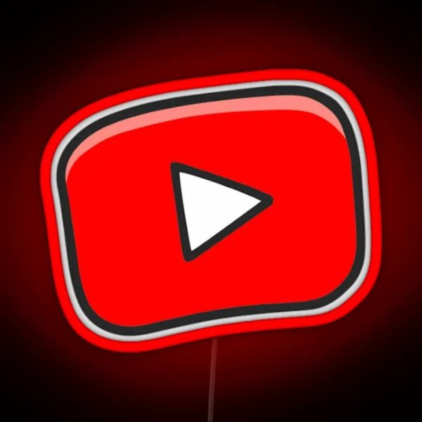 Youtube RGB Neon Sign