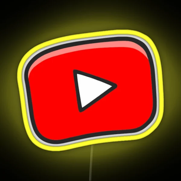 Youtube RGB Neon Sign