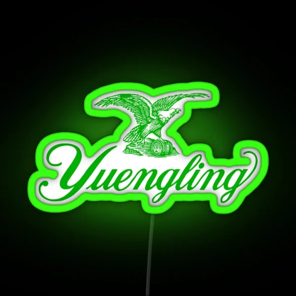 Yuengling Green RGB Neon Sign