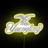 Yuengling Grey LED neon sign with customizable RGB color options