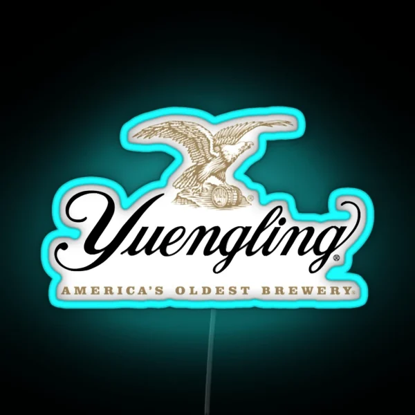 Yuengling Lager Beer Logo RGB Neon Sign