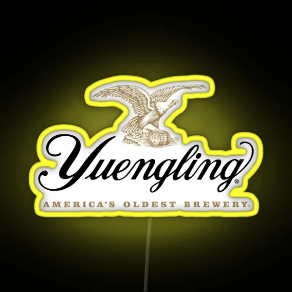 Yuengling Lager Beer Logo RGB Neon Sign