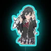 Vibrant Yukinoshita RGB Neon Sign for Anime Fan Decor Enthusiasts
