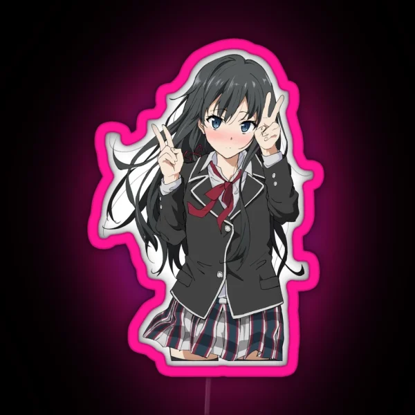 Yukinoshita RGB Neon Sign