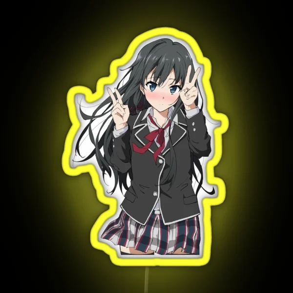 Yukinoshita RGB Neon Sign