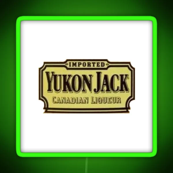Yukon Jack RGB Neon Sign