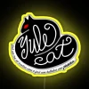 Icelandic folklore inspired LED Yule Cat RGB neon holiday decoration