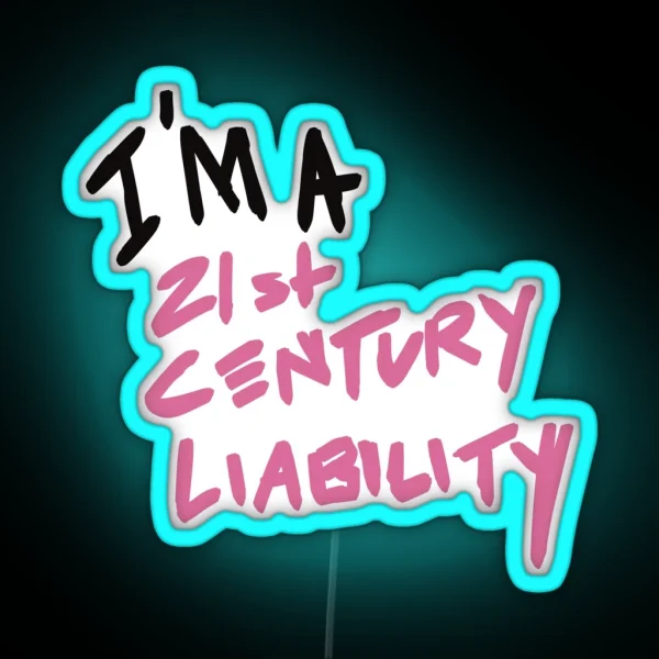Yungblud 21st Century Liability RGB Neon Sign