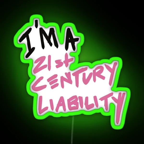 Yungblud 21st Century Liability RGB Neon Sign