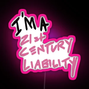 Yungblud 21st Century Liability RGB Neon Sign