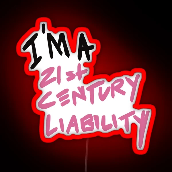 Yungblud 21st Century Liability RGB Neon Sign