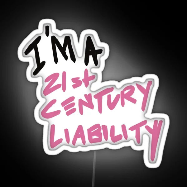 Yungblud 21st Century Liability RGB Neon Sign
