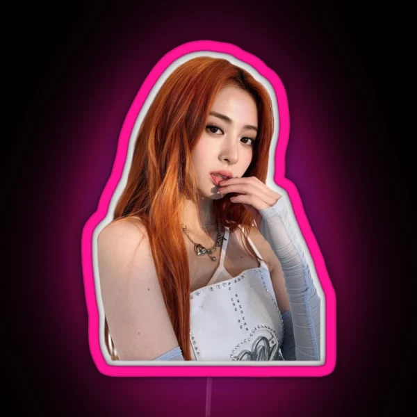 Yunjin Orange Hair RGB Neon Sign