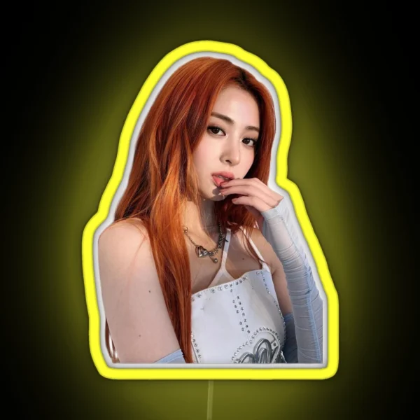 Yunjin Orange Hair RGB Neon Sign