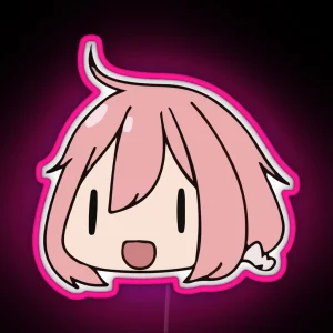 Yuru Camp Nadeshiko Kagamihara RGB Neon Sign