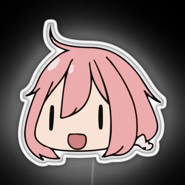 Yuru Camp Nadeshiko Kagamihara RGB Neon Sign