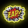 Customizable color changing LED neon sign with vibrant RGB lighting effects