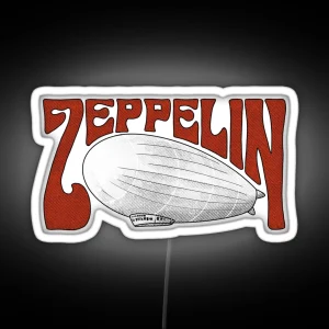 Zeppelin RGB Neon Sign