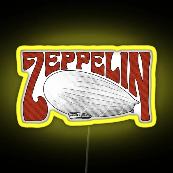 Zeppelin RGB Neon Sign