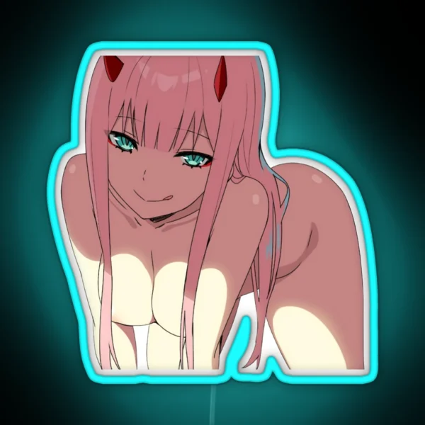 Zero Two RGB Neon Sign
