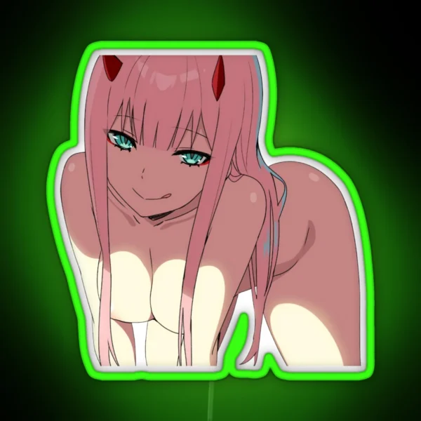Zero Two RGB Neon Sign