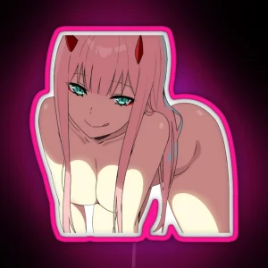 Zero Two RGB Neon Sign