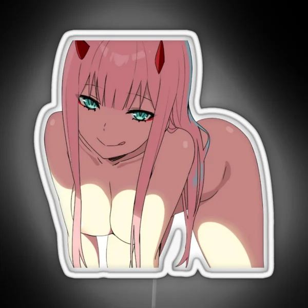 Zero Two RGB Neon Sign