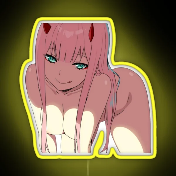 Zero Two RGB Neon Sign