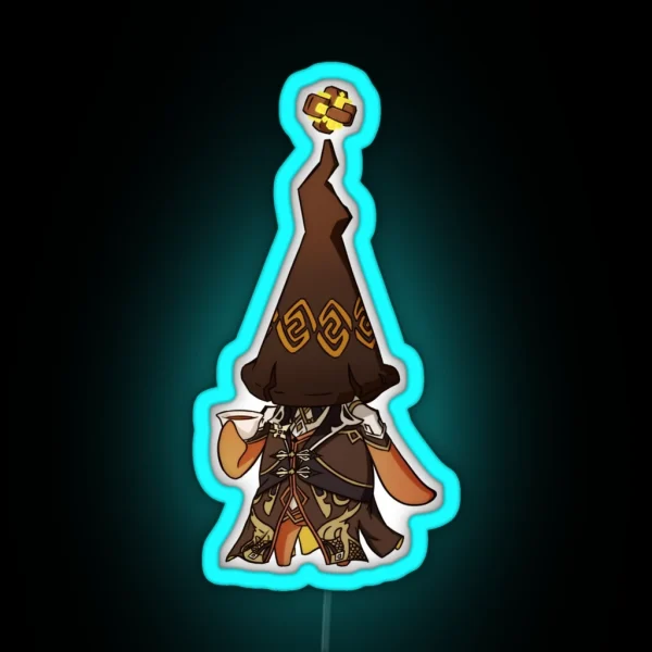 Zhongli Aranara RGB Neon Sign