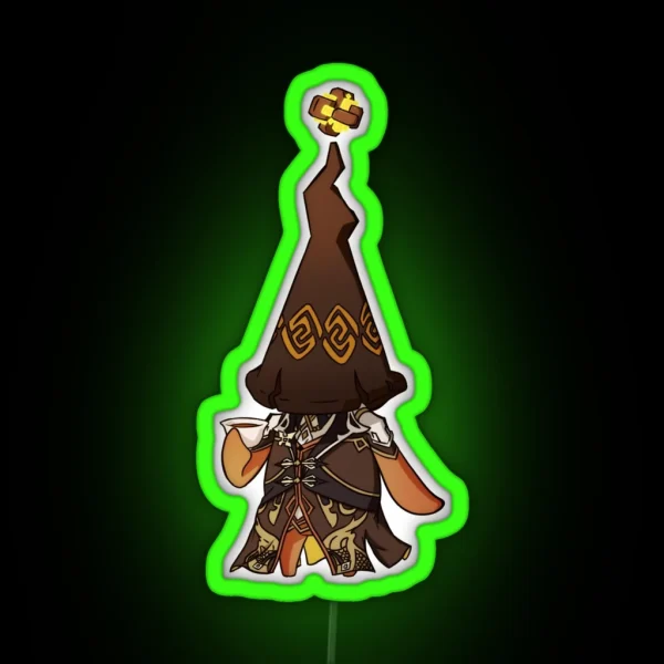 Zhongli Aranara RGB Neon Sign