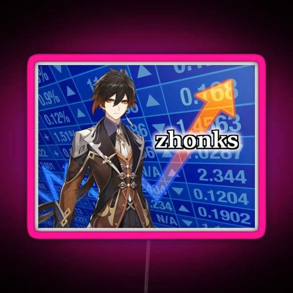Zhonks RGB Neon Sign