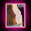 Customizable Zion National Park The Narrows Inspired Neon LED Sign