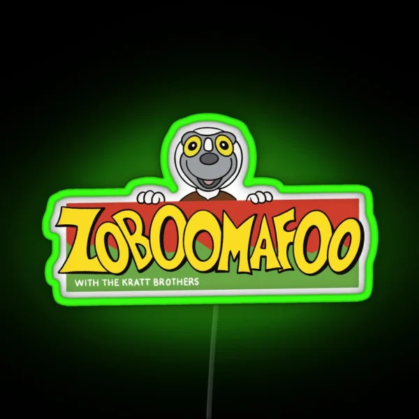 Zoboomafoo RGB Neon Sign