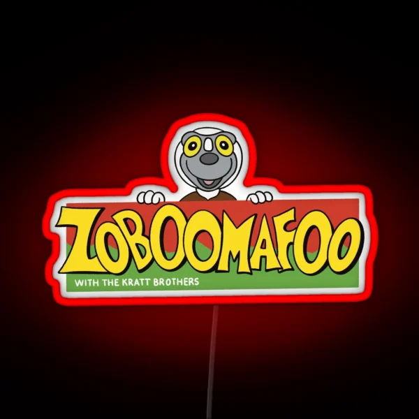 Zoboomafoo RGB Neon Sign