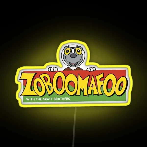 Zoboomafoo RGB Neon Sign