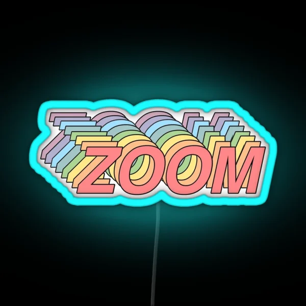 ZOOM RGB Neon Sign